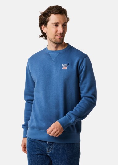 Rs Polo Rs Polo Crew Denim Blue Xl Sweatshirts