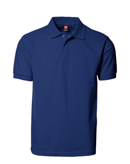 Id PRO Wear Poloskjorte m. Trykknapp Blå