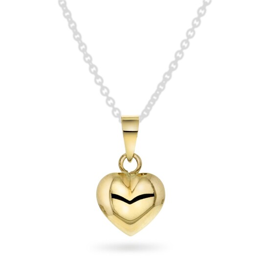 Pan Jewelry, anheng i 585 gult gull med hjerte Pan Jewelry, anheng i 585 gult gull med hjerte