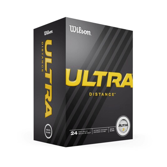 Wilson ULTRA - 2023 24-Pack, golfballer White