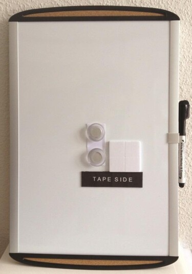 Bünger Büngers whiteboard tavle magnetisk 28x43cm Bünger Büngers whiteboard tavle magnetisk 28x43cm