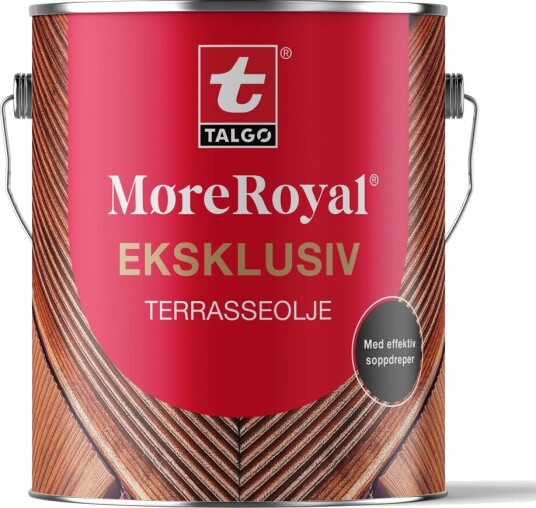 Møreroyal® terrasseolje eksklusiv brun 27 liter Møreroyal® terrasseolje eksklusiv brun 27 liter