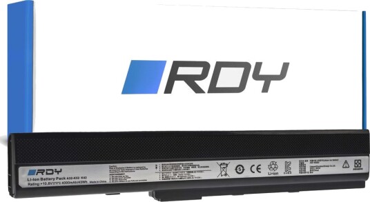 RDY-batteri A32-K52 for Asus A52 A52F A52N K42 K52 K52D K52F K52J RDY-batteri A32-K52 for Asus A52 A52F A52N K42 K52 K52D K52F K52J
