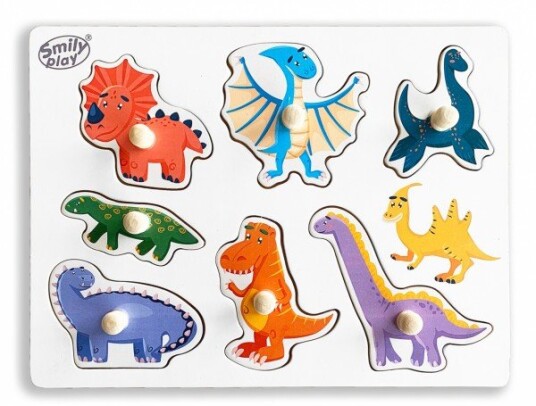 Smily Spill Dinosaurs Puzzle