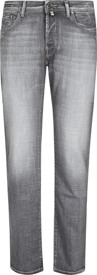 Jacob Cohën, Herre, Jeans, Grå, W37,