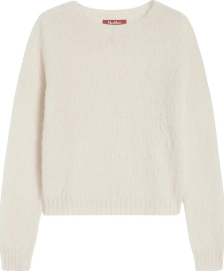 Max Mara Studio Dame Strikkevarer Beige L,
