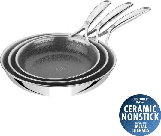 Zwilling Peak Stekepannesett 3 Deler 20/24/28 Cm 18/10 Rustfritt Stål 1034514