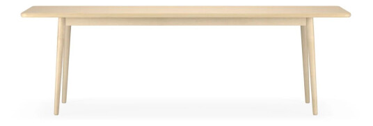 Stolab Miss Holly bord 235 x 82 + 2 ilegg 2 x 50 cm Bjørk naturlig olje
