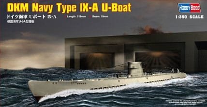 HobbyBoss 1/350 DKM Type IX-A U-Boat