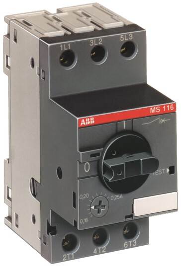 ABB MS116 25A Motorvernebryter Type: MS116 25 A Elfordeling & strømforsyning