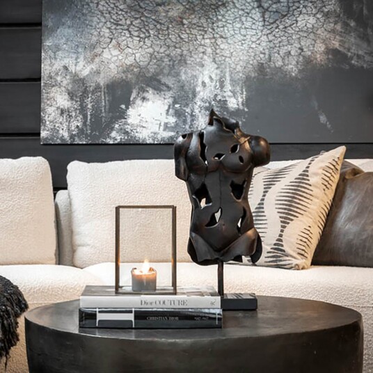 Artwood TORSO statue i metall antikk bronse Artwood TORSO statue i metall antikk bronse
