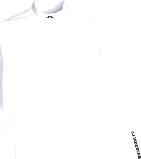 J.Lindeberg Ello Compression Top Hvit Golfgenser herre White Small J.Lindeberg Ello Compression Top Hvit Golfgenser herre White Small