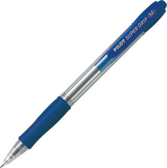 Pilot Kulepenn Super Grip Medium Blue