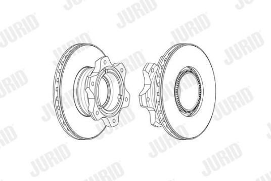 Bremseskive JURID 569227J