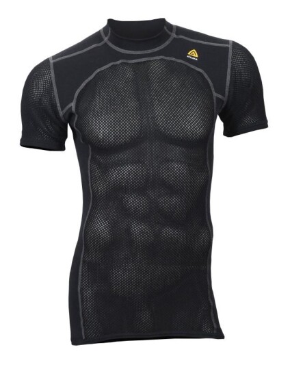 Aclima WoolNet T-shirt, M's Jet Black XXL