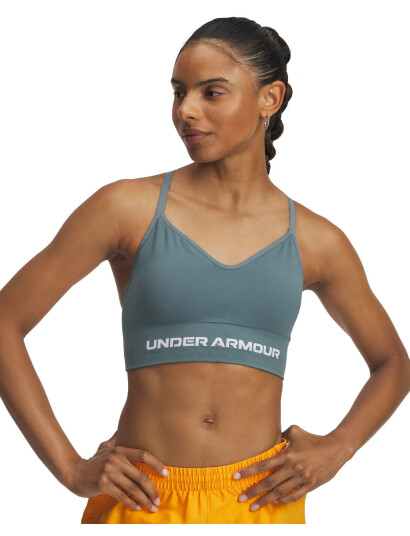 Under Armour Vanish Seamless Low Bra Blue XS