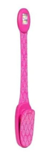 Mondikaarten Flexilight Xtra Reading lamp Pink Leaf