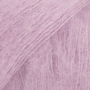 Drops Kid-Silk Garn Unicolor 03 Lys Rosa Drops Kid-Silk Garn Unicolor 03 Lys Rosa