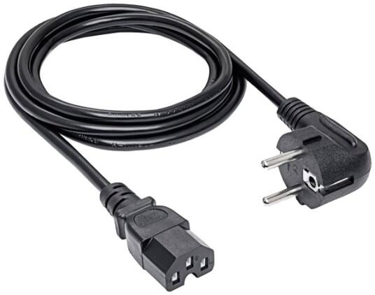 Akyga AK UP 08 CU CEE 7/7 Til IEC C15 Strømkabel 1,8 m Akyga AK UP 08 CU CEE 7/7 Til IEC C15 Strømkabel 1,8 m