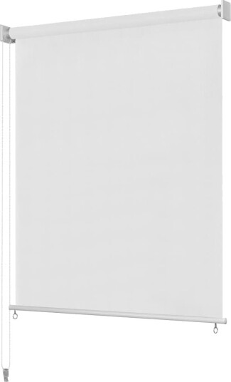 vidaXL Utendørs rullegardin 145 (B) x 230 (H) cm hvit vidaXL Utendørs rullegardin 145 (B) x 230 (H) cm hvit