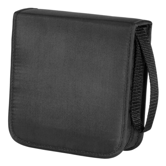 HAMA CD Bag Nylon Black for 40 CDer