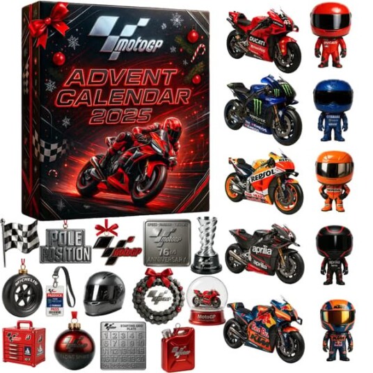 2025 Julekalender Motorsykkel tema Adventskalender Blindboks Overraskelsesgave