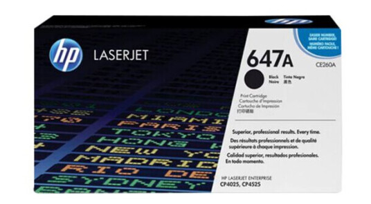 COLOR LASERJET CE260A BLACK TONER