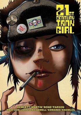 Tank Girl: 21st Century Tank Girl Av Alan Martin, Jamie Hewlett, Warwick Johnson-Cadwell