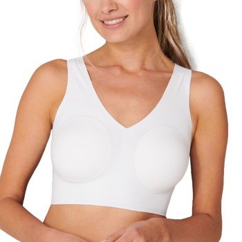 Schiesser BH Invisibla Soft Bralette Hvit 44 Dame
