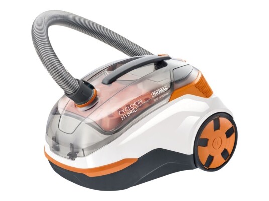 Thomas Cycloon Hybrid Pet & Friends Støvsuger Kanister Uten Pose 1400 W Hvit/Oransje