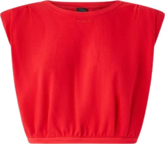 Pinko Dame Topper Rød M,