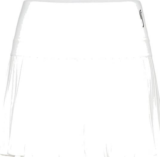 RS Sports Women"s Court Pleated Skirt (White/Black,Xs,St)   White   XS
