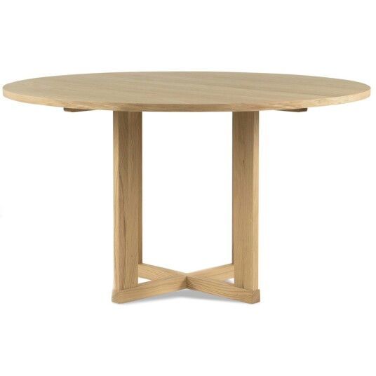 Mavis Arv Bord Hvitpigmentert Eik Ø130 cm