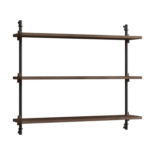 Moebe wall shelving ws.65.1 R?kt eik-svart
