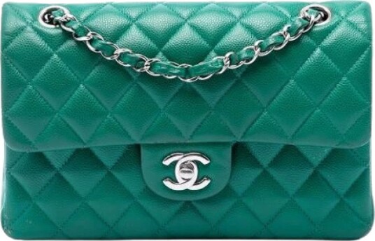 Chanel Vintage Dame Pre owned Grønn ONE SIZE,
