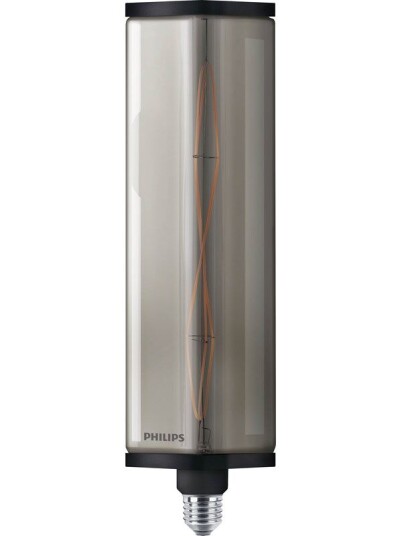 Philips LED-lyspære LED giant crystal 26W E27 smoky DIM E27