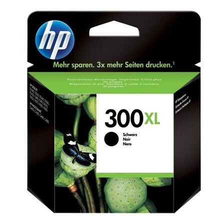 HP 300XL / CC641EE High Capacity Black Ink - Blekkpatron Svart