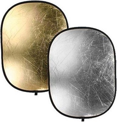 Refleksskjerm 2i1 - 91x122 cm