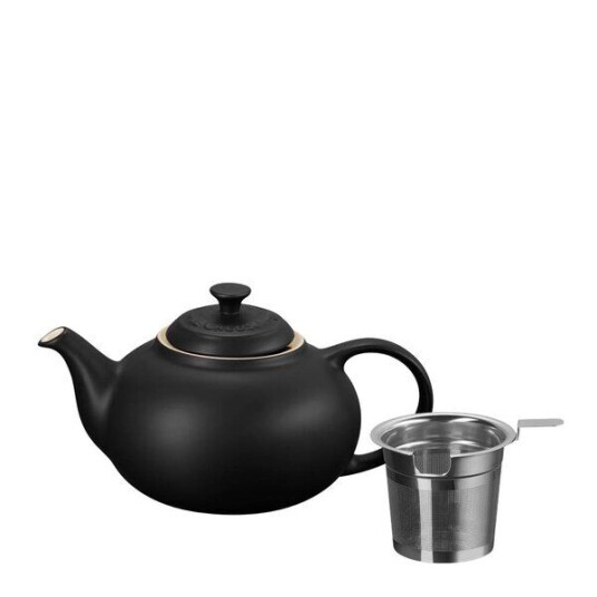 Le Creuset Signature tekanne m/ filter 1,3L matte black Le Creuset Signature tekanne m/ filter 1,3L matte black