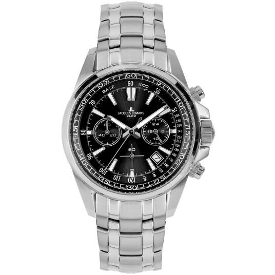 Jacques Lemans Liverpool 1-2117I - Herre - 44 mm - Analog - Kvarts urverk - Mineralglas