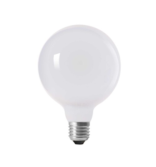 PR Home LED-pære E27 Opal hvit 2500K 8W 800lm Hvit
