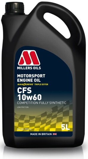 Motorolje MILLERS MOTORSPORT CFS 10W60 5L Motorolje MILLERS MOTORSPORT CFS 10W60 5L