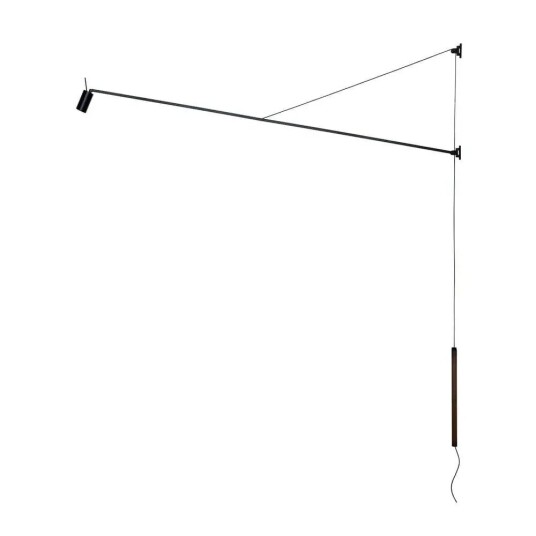 Nemo Lighting - Swan Vegglampe 2700K Matt Black