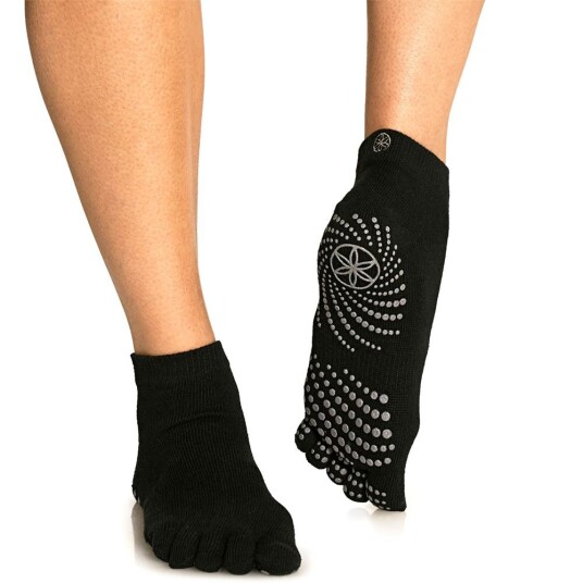 Gaiam Grey Grippy Yoga Socks Gaiam Grey Grippy Yoga Socks