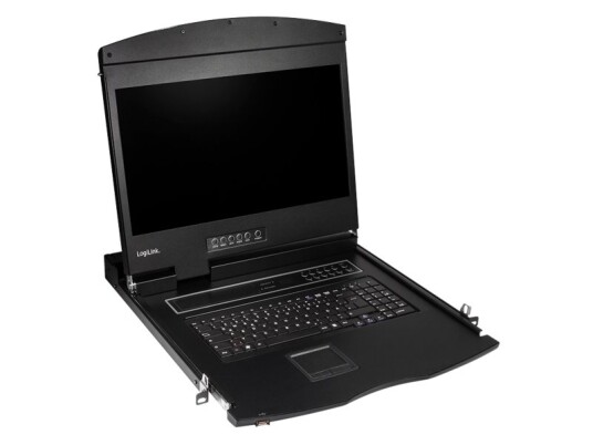 Logilink Kvm-Konsoll Med 19" Skjerm, Hdmi, Full Hd, Usb-A
