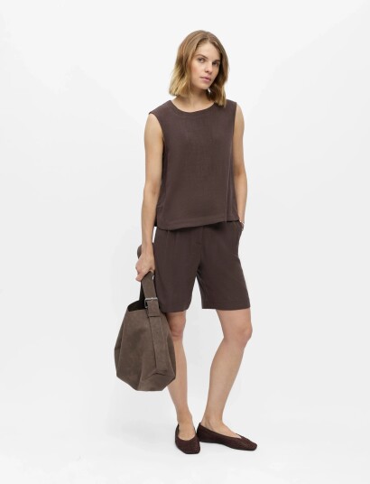 Object Objsanne Rosie S/L Lo Top Noos Brown 44 Object Objsanne Rosie S/L Lo Top Noos Brown 44
