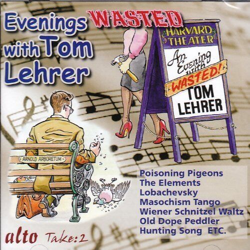 MediaTronixs Tom Lehrer : Evenings Wasted With Tom Lehrer CD (2010) Pre-Owned