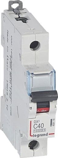 Legrand DX³ MCB automatsikring C40 1P 1M 10/16kA