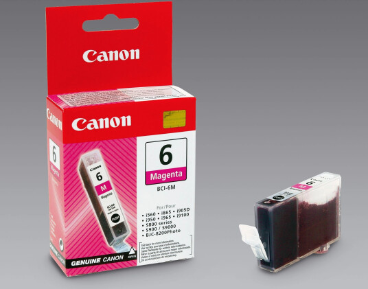 Canon Blekkpatron BCI-6M Magenta (13ml)
