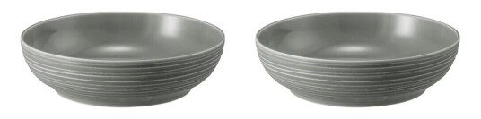 Seltmann Weiden Terra skål Ø 25,5 cm 2-pakning Pearl Grey